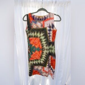 Custo Barcelona - Rare Colorful Sleeveless Dress - Size 1